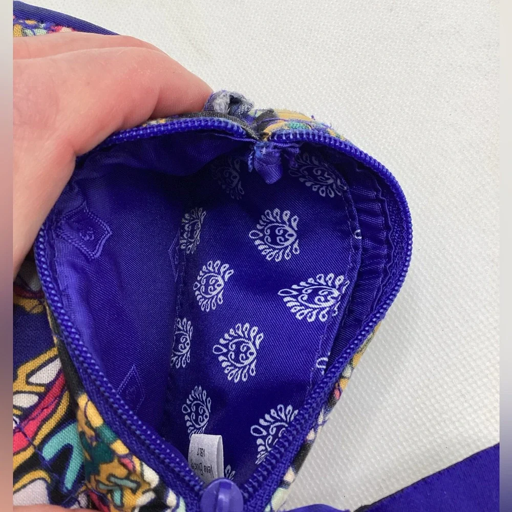 Vera Bradley. 2 wristlets/ID case. Rain Forest and Romantic Paisley print - Picture 11 of 16